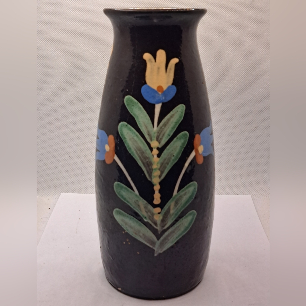 Hungarian Romanian, Pottery Pitcher Vase